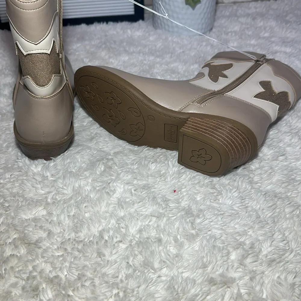 Jessica Simpson Girls Cowgirls Glitter Boots